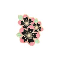 Fashion Flower Alloy Enamel Stoving Varnish Women's Brooches main image 7