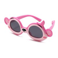 Lunettes De Soleil Polarisées Pour Enfants En Forme De Singe De Dessin Animé Mignon main image 2