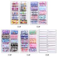 Fashion Starry Transfer Paper Colorful Laser Sticker Nail Art main image 4