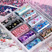 Fashion Starry Transfer Paper Colorful Laser Sticker Nail Art main image 5