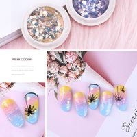 Mixed Glitter Powder Sequins Laser Gradient Flash Color Nail Jewelry main image 3