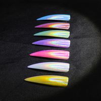 Manicure Rainbow Powder Mermaid Mirror Laser Powder Nail Metal Glitter main image 5