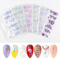 New Nail Jewelry Manicure Special-shaped Crystal Multicolored Drill main image 5