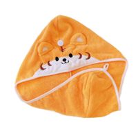 Cute Tiger Pattern Quick-drying Towel Shower Cap main image 6