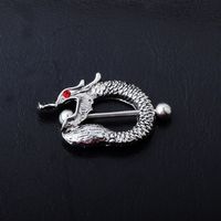 Wholesale Fashion Piercing Jewelry Dragon Fake Alloy Nipple Nails Jewelry main image 4