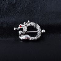 Wholesale Fashion Piercing Jewelry Dragon Fake Alloy Nipple Nails Jewelry main image 6