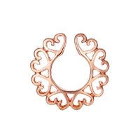 Multiple Heart-shaped Combination Poleless Fake Breast Ring main image 5