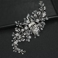 Mode Simple Mariage Nuptiale Coiffure Crysta Accessoires De Cheveux main image 4