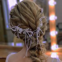 Fashion Retro Bridal Headdress Pearl Flower Hairband main image 3