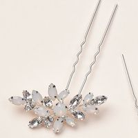 Fashion Simple U-shaped Hairpin Leaf Alloy Hairpin main image 5