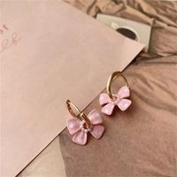 Fashion Spring Retro Bow Dot Alloy Earrings Female main image 6