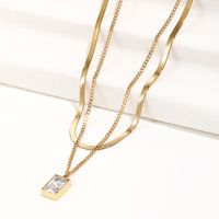 304 Stainless Steel 14K Gold Plated Fashion Geometric main image 4