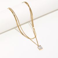 304 Stainless Steel 14K Gold Plated Fashion Geometric sku image 1