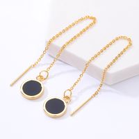 Simple Style Circle 201 Stainless Steel 18K Gold Plated main image 3