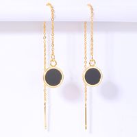 Simple Style Circle 201 Stainless Steel 18K Gold Plated main image 4