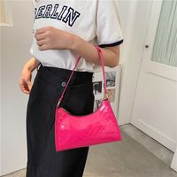 Small Pu Leather Underarm Bag main image 1