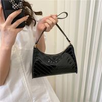 Small Pu Leather Underarm Bag main image 3