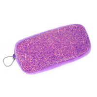 New Sequin Solid Color Cosmetic Storage Stationery Pencil Bag main image 6