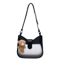 Bolso De Gelatina Transparente A La Moda, Nuevo Bolso Para Axilas Para Mujer, 25*23*8cm sku image 3