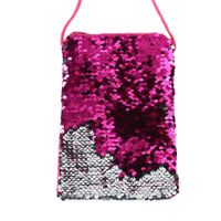 New Mermaid Sequin Coin Purse Messenger Children's Small Square Bag 20*13.2 sku image 3