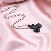 Fashion Tree Skull Pendant Ball Chain Necklace main image 3