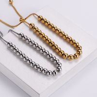 Simple Style Geometric 304 Stainless Steel 18K Gold Plated No Inlaid Bracelets In Bulk main image 4