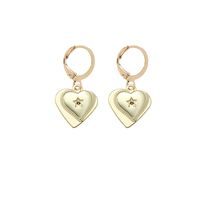 Fashion Geometric Heart-shaped Simple Star Alloy Drop Earrings main image 6