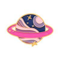 Nouveau Badge De Peinture En Alliage De Série D&#39;étoiles Cosmiques Créatives En Gros sku image 2
