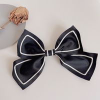 Fashion Retro Bow Simple Contrast Color Hairpin main image 5