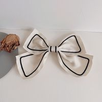 Fashion Retro Bow Simple Contrast Color Hairpin main image 6