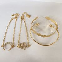 Pulsera De Aleación De Moda Para Mujer De Cuatro Piezas sku image 1