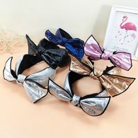 New Bow Color Matching Headband Simple Rabbit Ear Headband main image 2