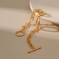 Fashion Bracelet O-shaped Chain Jewelry Simple Alloy Bracelet main image 5