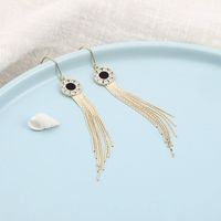 Temperament And Fashion All-match Tassel Earrings sku image 1