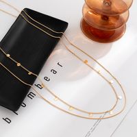 Jewelry Fashion Sweet Alloy Double-layer Waist Chain Tassel Sequins Body Chain main image 5