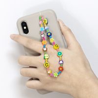 Fashion Mobile Phone Lanyard Wristband Smiley Fruit Heart Mobile Phone Chain main image 1