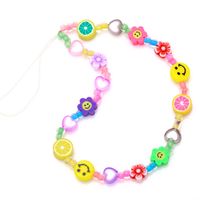 Fashion Mobile Phone Lanyard Wristband Smiley Fruit Heart Mobile Phone Chain main image 3