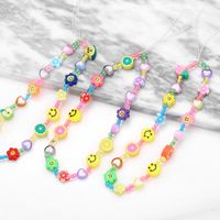 Fashion Mobile Phone Lanyard Wristband Smiley Fruit Heart Mobile Phone Chain main image 6