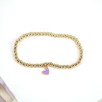 Fashion Geometric Copper Artificial Gemstones Bracelets In Bulk sku image 4