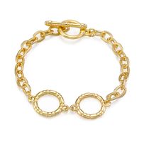 Fashion Bracelet O-shaped Chain Jewelry Simple Alloy Bracelet sku image 1