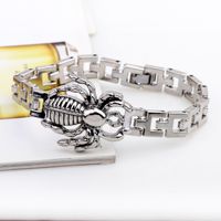 Fashion Creative Spider Titanium Steel Jewelry Insect Bracelet sku image 1