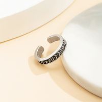 Simple Geometric Twisted Fashion Foot Ring Alloy Foot Ring sku image 2