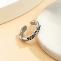 Simple Geometric Twisted Fashion Foot Ring Alloy Foot Ring sku image 1