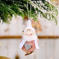 Wholesale Christmas Plush Ball Doll Pendant Decoration Nihaojewelry sku image 5