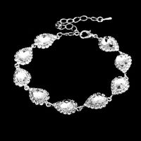 Fashion Crystal Rhinestone Jewelry Necklace Set Bridal Wedding Jewelry main image 4