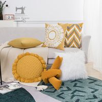 Fashion Nordic Style Embroidery Knitted Pillow Furniture main image 1
