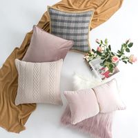 Fashion Cute Pink Pillow Soft Decoration Plush Pillow main image 2