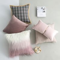 Fashion Cute Pink Pillow Soft Decoration Plush Pillow main image 4