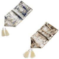 Abstract Jacquard Tea Flag Homestay Model Room Dining Table Coffee Table Side Cabinet Tablecloth Cloth main image 4