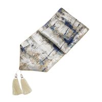 Abstract Jacquard Tea Flag Homestay Model Room Dining Table Coffee Table Side Cabinet Tablecloth Cloth main image 6